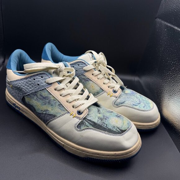 Starry Night Art Sneakers by The Orthotic Group – Size 12 - Picture 1 of 5